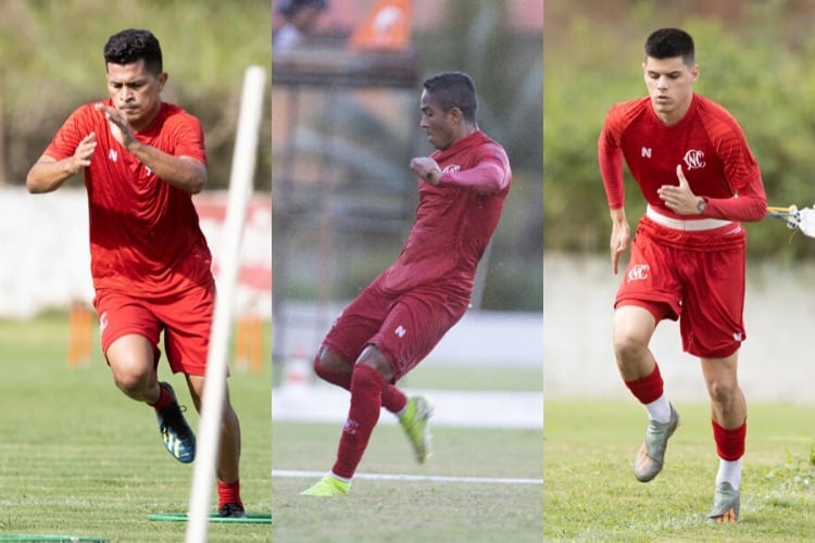Jorge Henrique, Júnior Britez e Lucas Paraíba: as opções do Náutico para suprir Jean Carlos