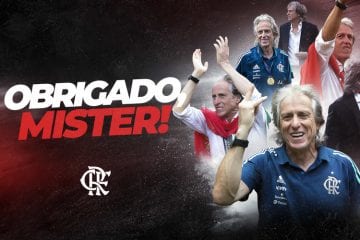 Flamengo oficializa saída do técnico Jorge Jesus