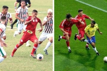 Hereda, do Náutico, tem lance comparado ao do ex-atacante Denílson, em Copa do Mundo
