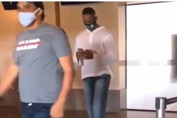 Goleiro Bruno chega ao Acre e é recepcionado pelo presidente do Rio Branco
