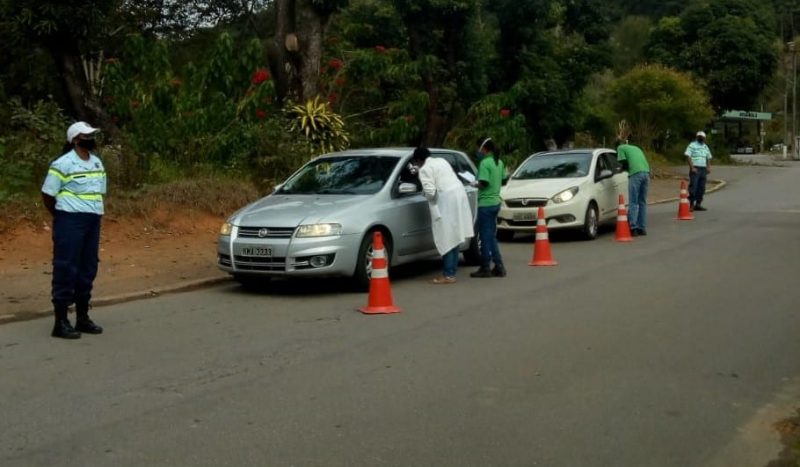 Prefeitura de Monlevade realiza blitze sanitárias nos trevos de acesso à cidade