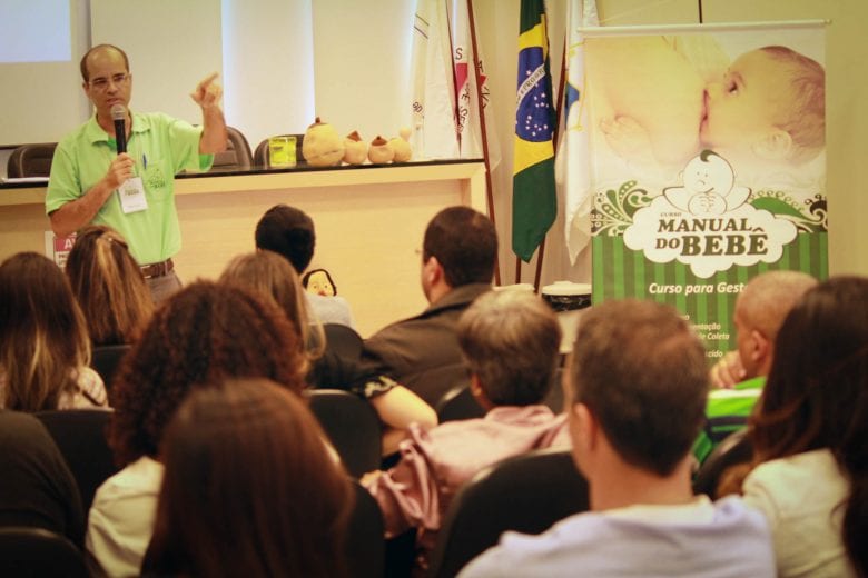 Curso Manual do Bebê do HNSD será online durante a pandemia de Covid-19