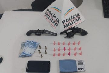 PM apreende armas, cocaína e detém suspeito de tráfico no São Bento