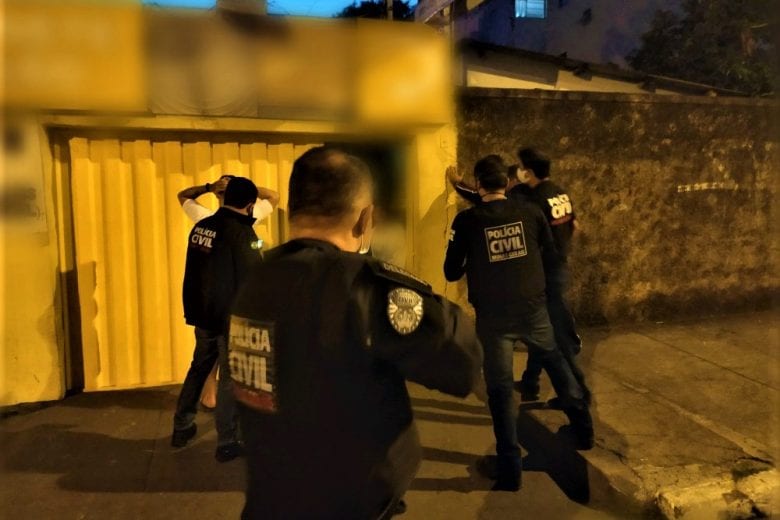 Polícias Civil e Militar realizam operação conjunta contra o tráfico de drogas em Monlevade
