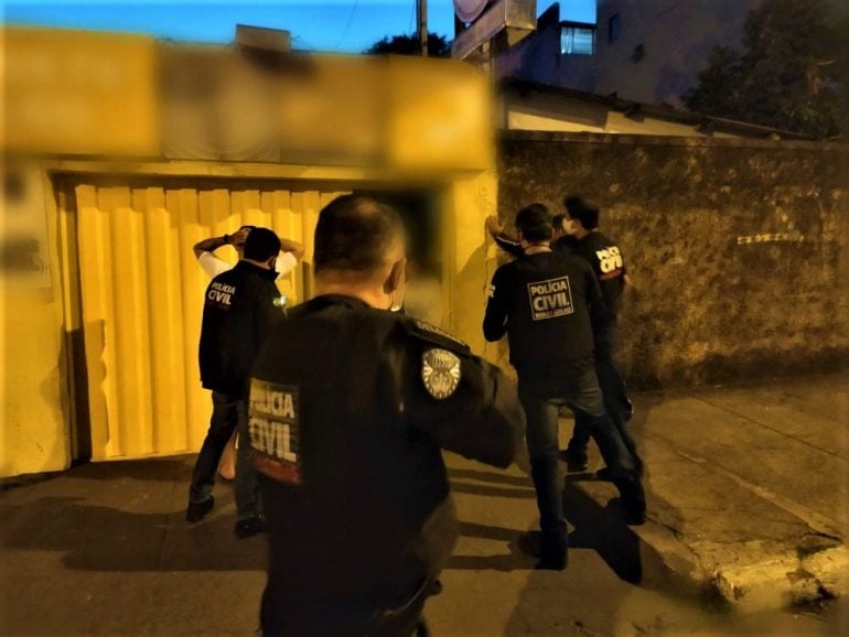 Polícias Civil e Militar realizam operação conjunta contra o tráfico de drogas em Monlevade