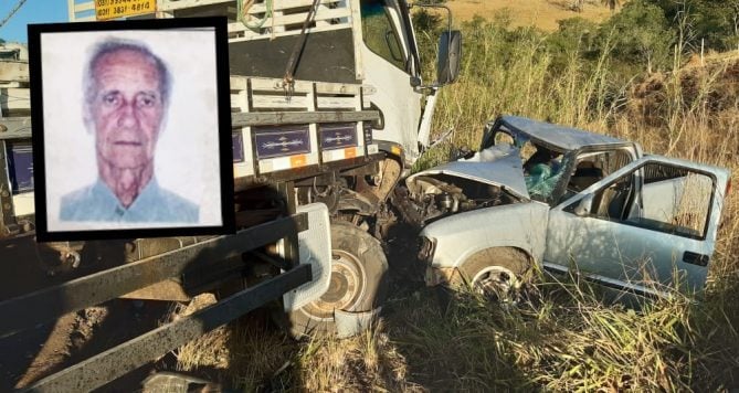 Acidente na MG-434 deixa um morto e uma pessoa ferida
