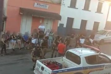 Operação da PM acaba com farra de mais de 100 pessoas no final de semana 