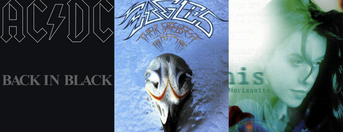 Mês do rock: relembre os álbuns mais vendidos de todos os tempos
