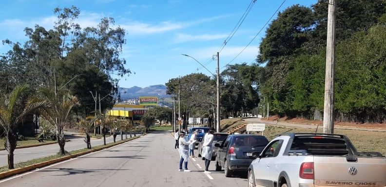 Barreira Sanitária: Itabira realiza medição de temperatura na entrada da cidade