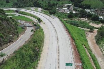 Com pistas duplicadas, BR-381 tem nova sinalização