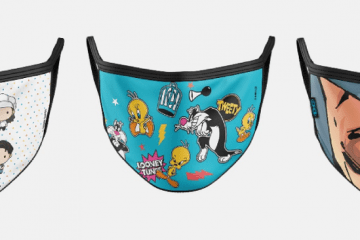 Warner lança linha de máscaras inspiradas em diversos personagens da marca