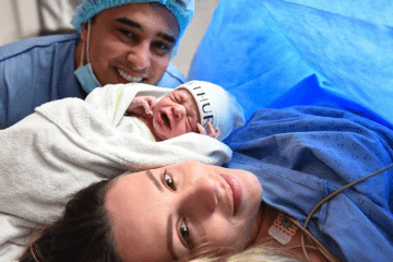 Nasce Arthur, terceiro filho do sertanejo Kauan, da dupla com Matheus