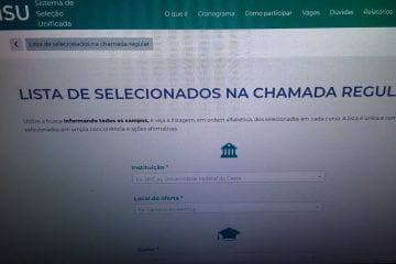 Lista de selecionados do Sisu para o 2º semestre sai nesta terça-feira