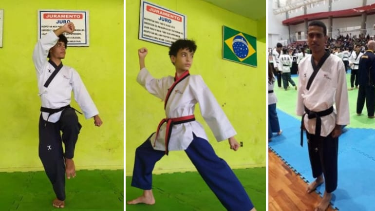 Itabiranos se preparam para o Grand Slam de Taekwondo, em Fortaleza