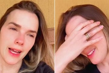 Thaeme faz desabafo após passar sufoco com a sua filha na madrugada