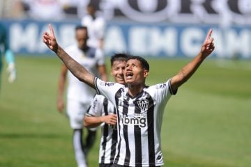 Marrony celebra gols e destaca bom início de ‘caminhada’ do Atlético no Brasileiro