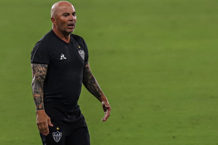 Sampaoli valoriza Atlético após revés para o Botafogo: ‘Perdeu a partida, mas não a ideia’