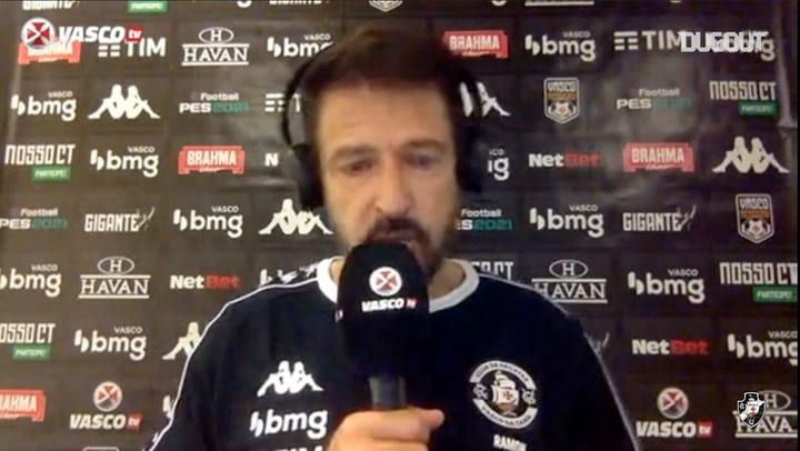 Ramon sobre o líder: ‘Time não é a cara do Ramon, é a cara do Vasco da Gama’