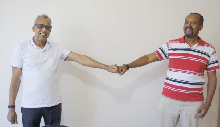 Empresário Delci Couto e professor Werton Santos formam chapa para eleições em Monlevade