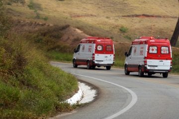 Acidente mobiliza equipes de resgate na Serra do Macuco na BR-262