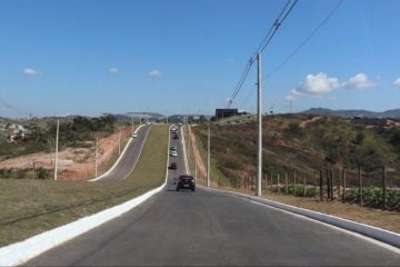 Prefeitura de Itabira entrega segunda etapa da avenida Prefeito Jairo Magalhães, antiga Espigão