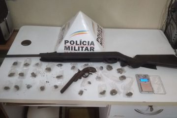PM apreende drogas e armas durante operação no povoado de Mendonça