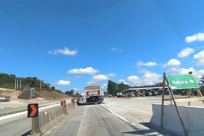 Atenção: trevo da BR-381 em Itabira tem várias mudanças