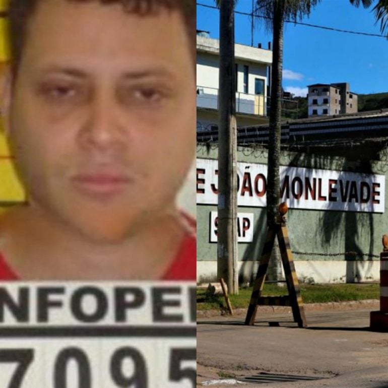Preso que fugiu do presídio de Monlevade há quase um ano é recapturado pela PM
