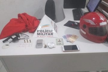 Suspeitos de tráfico são presos com drogas e arma no Eldorado