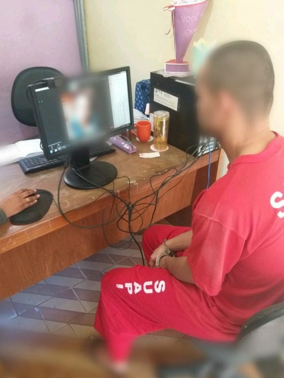 Presos têm “visita virtual” em unidade prisional de Monlevade