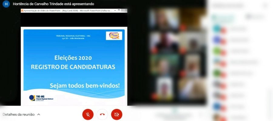 MP, pré-candidatos e imprensa participam de reunião online do Cartório de Monlevade