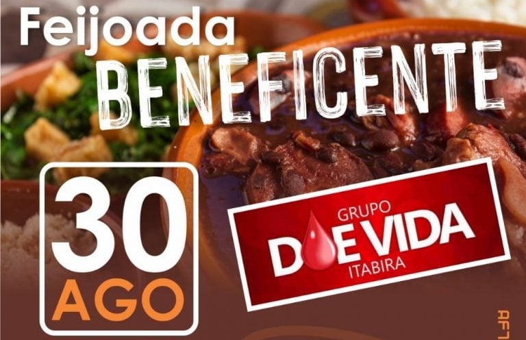 “Doe Vida Itabira” faz feijoada beneficente para arrecadar fundos
