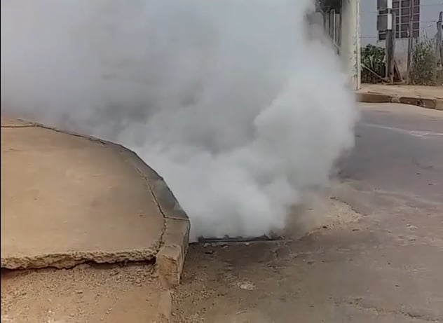 Fumaça em bueiros em Monlevade foi provocada por queima de PVC