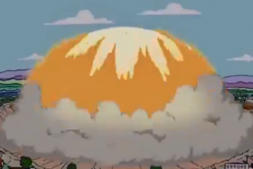 Internautas viralizam episódio de “Os Simpsons” que ‘prevê’ explosão em Beirute