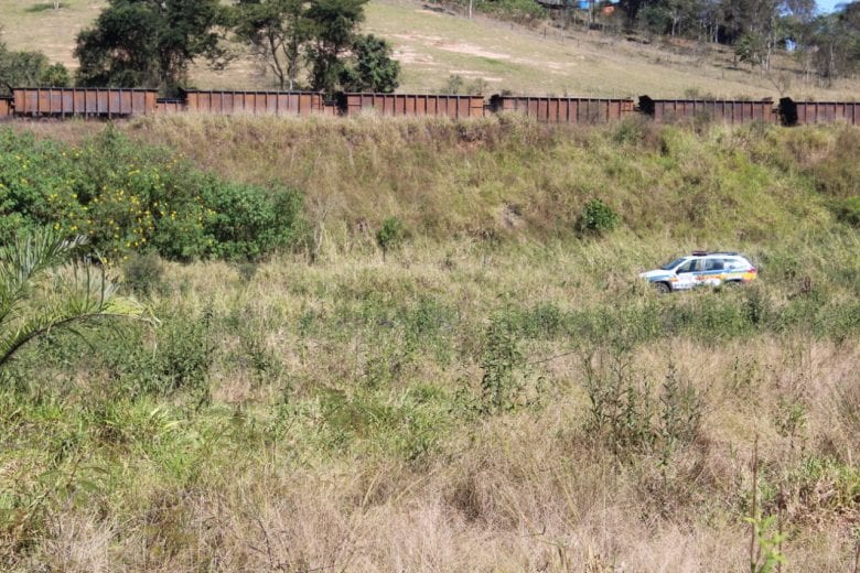 Pai e filho são presos por suspeita de furtar dormentes em área da Vale