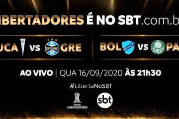 Além da TV, SBT/Alterosa vai transmitir jogos da Copa Libertadores em aplicativo e site