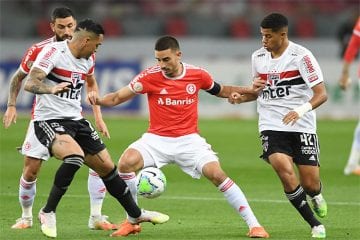 Internacional e São Paulo empatam no Beira-Rio e mantêm Atlético na liderança