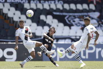 Em bom jogo e sob forte calor, Vasco e Bragantino empatam em São Januário