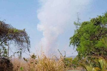 Incêndio atinge Parque Nacional da Serra do Cipó