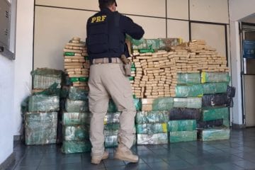 Em menos de 24h PRF realiza segunda grande apreensão de maconha em Minas Gerais