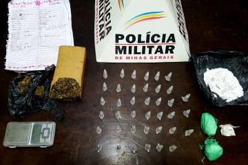 Operação contra o tráfico resulta em apreensão de drogas em Santa Bárbara