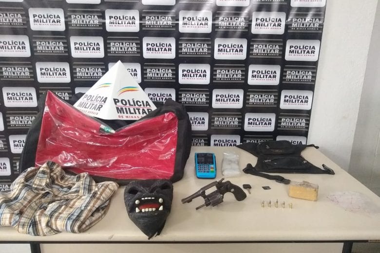 Polícia Militar prende suspeito de tráfico de drogas em Monlevade
