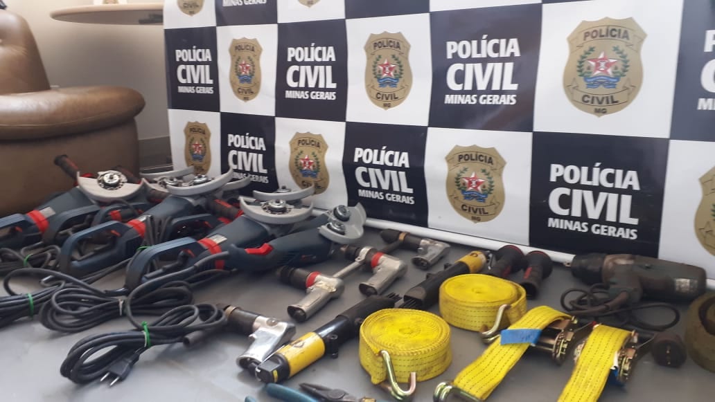 Equipamentos avaliados em R$ 20 mil furtados na área da Vale são recuperados pela polícia