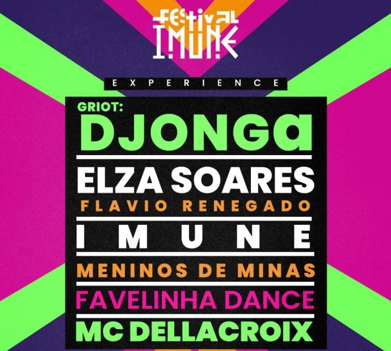 Grupo Meninos de Minas participa de evento com Djonga e Elza Soares