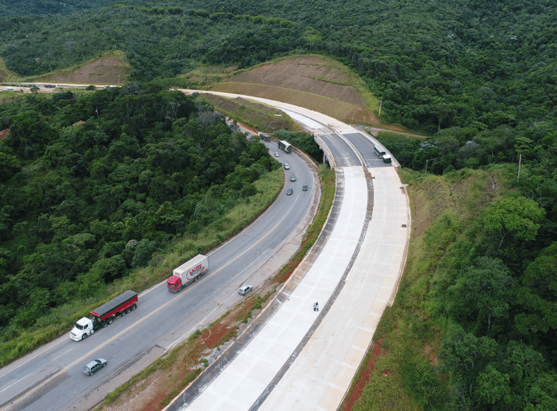 Lote 3.1 da BR-381 tem 91% de obras concluídas pelo Governo Federal