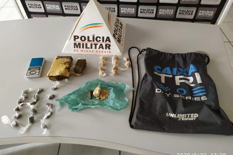PM apreende drogas em escola estadual de Itabira