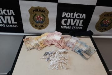 Polícia Civil prende suspeito de tráfico de drogas em Itabira