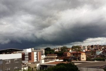 Itabira; BH e João Monlevade tem previsão de chuvas e risco de granizo nesta quarta-feira