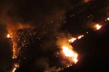 Ouro Preto: Incêndio no Parque Estadual do Itacolomi ganha grandes proporções