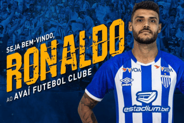 Pouco utilizado no Sport, atacante Ronaldo é anunciado pelo Avaí para sequência da Série B